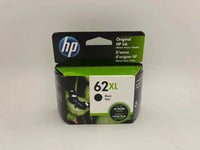 NEW Genuine HP 62XL Black Ink Cartridge C2P05AN High Yield OEM Exp. 2022-2023