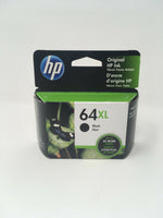 NEW Genuine HP 64XL Black Ink Cartridge N9J92AN High Yield OEM Exp. 2022-2023